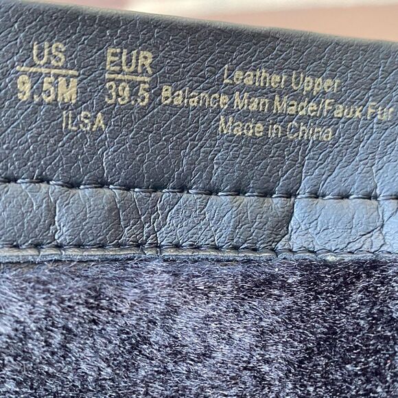Sam Edelman Ilsa Faux Fur Trim Block Heel Boot Sz 9.5 NWOT - Picture 12 of 14